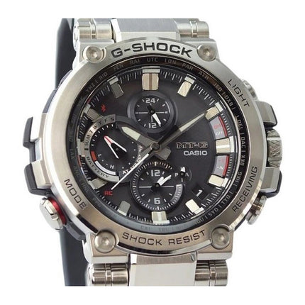 Casio G-Shock MT-G Analog Smartphone Link Resin Strap Tough Solar MTG-B1000-1 200M Mens Watch