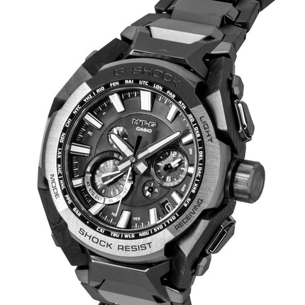 Casio G-Shock MT G Smartphone Link Analog Stainless Steel Black Dial Solar MTG-B4000BD-1A 200M Men's Watch