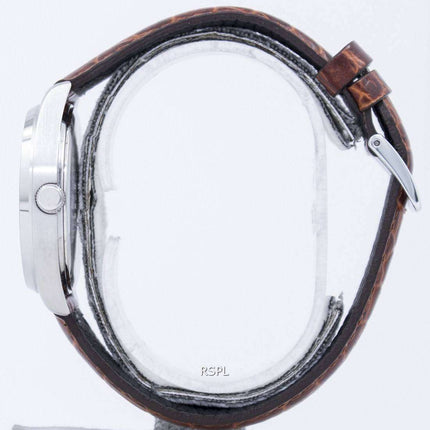 Casio Quartz White Dial Brown Leather Strap MTP-1175E-7BDF MTP1175E-7BDF Men's Watch