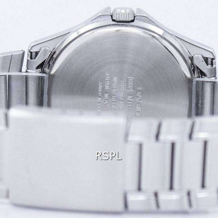 Casio Quartz Analog Stainless Steel Black Dial MTP-1183A-1ADF MTP-1183A-1A Men's Watch