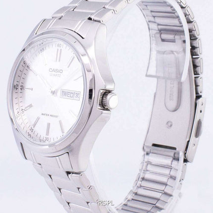 Casio Enticer Quartz Analog Silver Dial MTP-1239D-7ADF MTP-1239D-7A Men's Watch