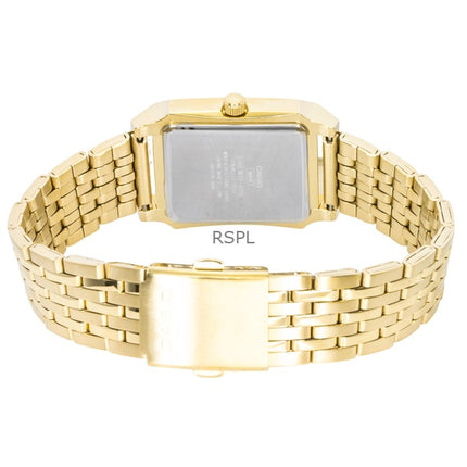 Casio Analog Stainless Steel Gold Dial Quartz MTP-B190G-9BV Men's Watch