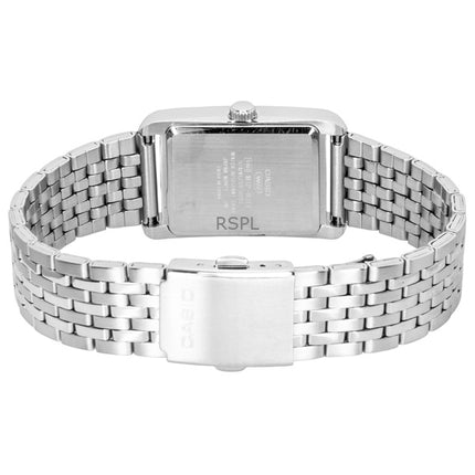 Casio Analog Stainless Steel Grey Dial Quartz MTP-B215D-8AV Men's Watch