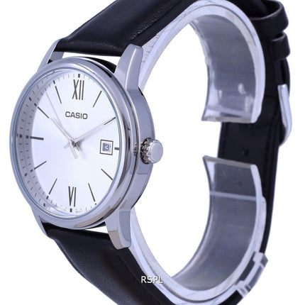 Casio Silver Dial Stainless Steel Analog Quartz MTP-V002L-7B3 MTPV002L-7 Mens Watch
