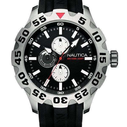 Nautica Black BFD 100 N15564G Men's Watch