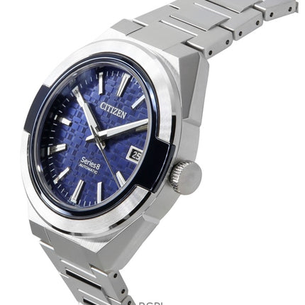 Citizen Series 8 870 Stainless Steel Blue Dial Automatic NA1037-53L 100M Men's Watch