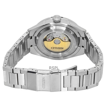 Citizen Series 8 870 Stainless Steel Blue Dial Automatic NA1037-53L 100M Men's Watch