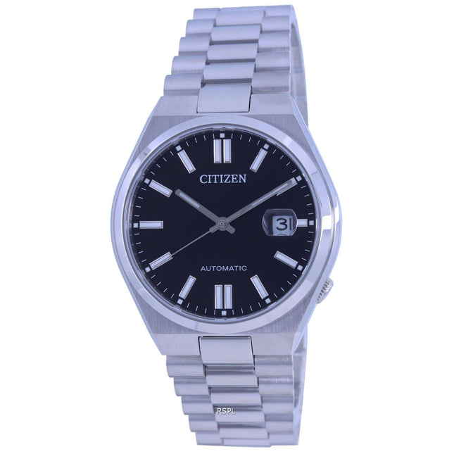 Citizen Black Dial Stainless Steel Automatic NJ0150-81E Mens Watch