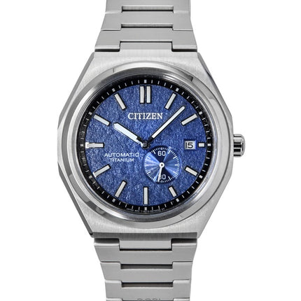 Citizen Zenshin Super Titanium Blue Dial Automatic NJ0180-80L 100M Men's Watch