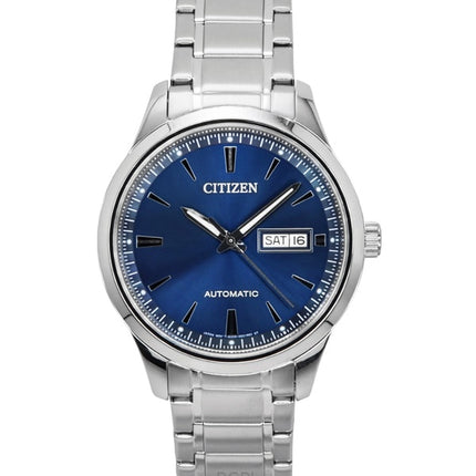 Citizen Stainless Steel Blue Dial Automatic NY4058-79L Men's Watch