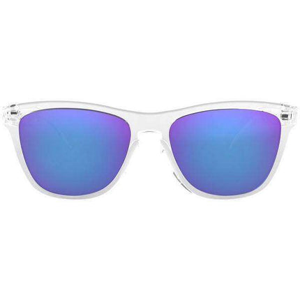 Oakley Frogskins Rim Polished Clear Plastic OO9013-24-305-55 Unisex Sunglasses