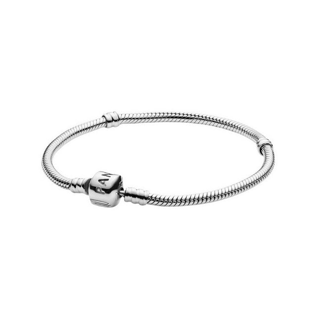 Pandora Moments Snake Link Sterling Silver Bracelet 590702HV-20 For Women