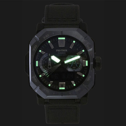 Casio Pro Trek Analog Digital Smartphone Link Black Dial Solar PRW-B1000B-2 100M Men's Watch