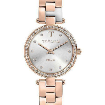 Trussardi T-Sparkling Milano Diamond Accents Quartz R2453139504 Womens Watch