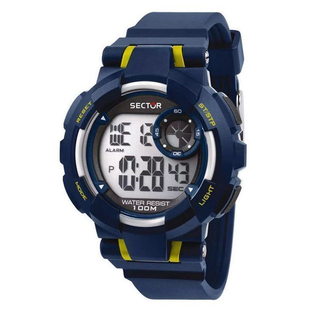 Sector EX-36 Digital Black Dial Quartz R3251283002 100M Mens Watch