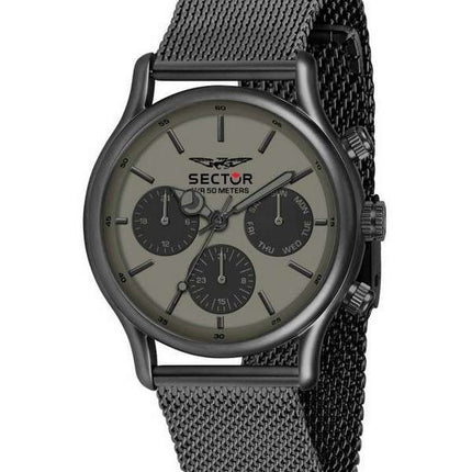 Sector 660 Green Sandal Dial Stainless Steel Mesh Quartz R3253517014 Men's Watch