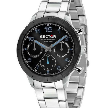 Sector 270 Black Dial Stainless Steel Quartz R3253578011 Men's Watch