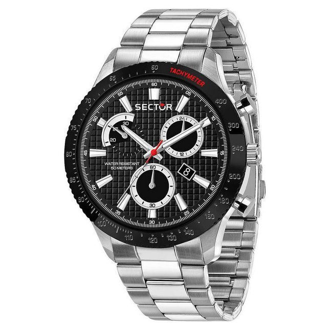 Sector 270 Chronograph Stainless Steel Black Dial Quartz R3273778002 Mens Watch