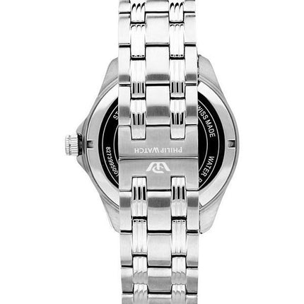 Philip Watch Blaze Stainless Steel Silver Dial Quartz R8253165009 100M Mens Watch