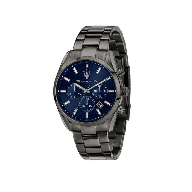 Maserati Attrazione Chronograph Stainless Steel Blue Dial Quartz R8853151012 Men's Watch