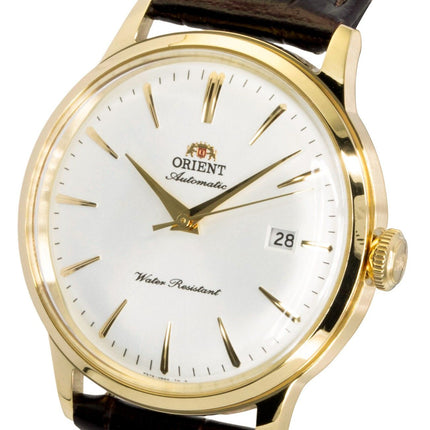 Orient Classic Bambino Leather Strap White Dial Automatic RA-AC0028S Men's Watch