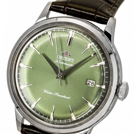 Orient Classic Bambino Leather Strap Green Dial Automatic RA-AC0029E Men's Watch