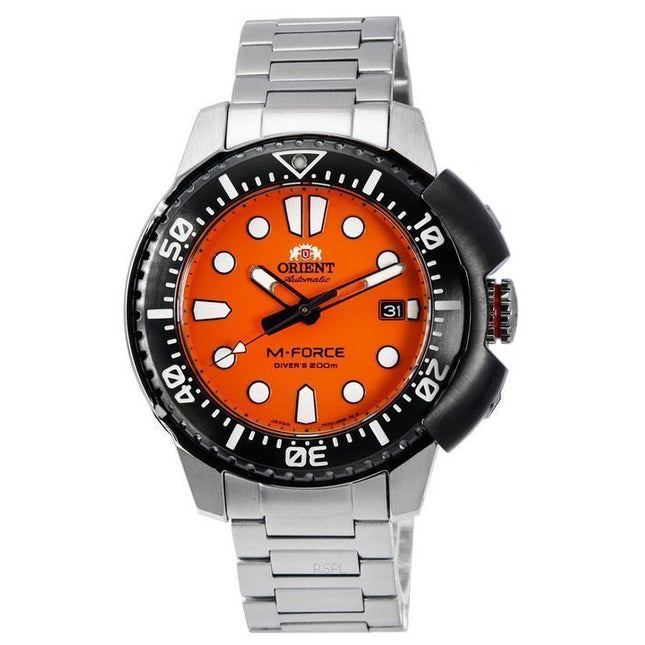 Orient M-Force AC0L Sports Automatic Diver's RA-AC0L08Y00B Men's Watch