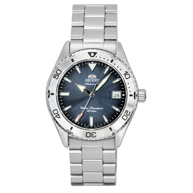 Orient Mako Sport Stainless Steel Blue Dial Automatic Diver's RA-AC0Q14L 200M Men's Watch