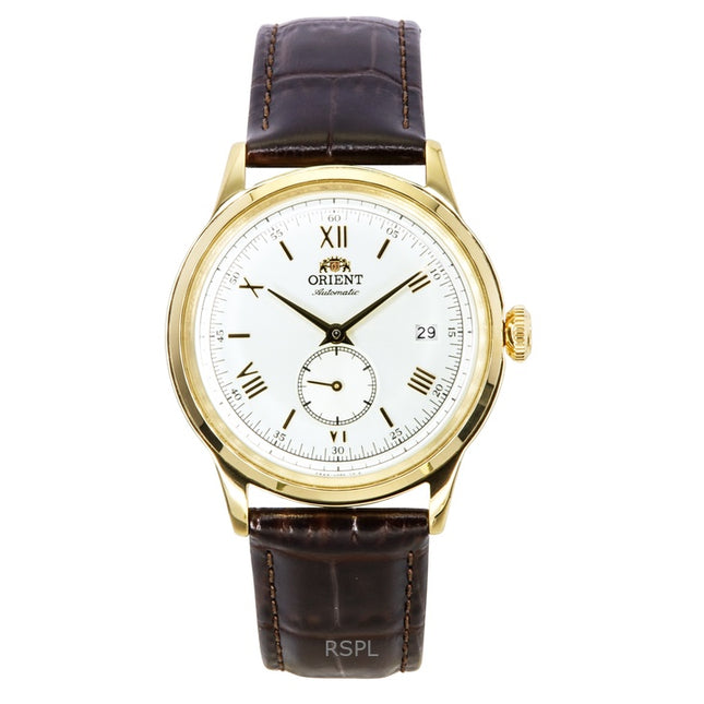 Orient Bambino Version 2 Small Seconds Leather Strap Silver Dial Automatic RA-AP0106S Men's Watch