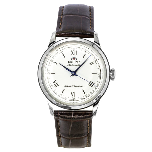 Orient Classic Bambino Leather Strap White Dial Automatic RA-BB0002S Men's Watch
