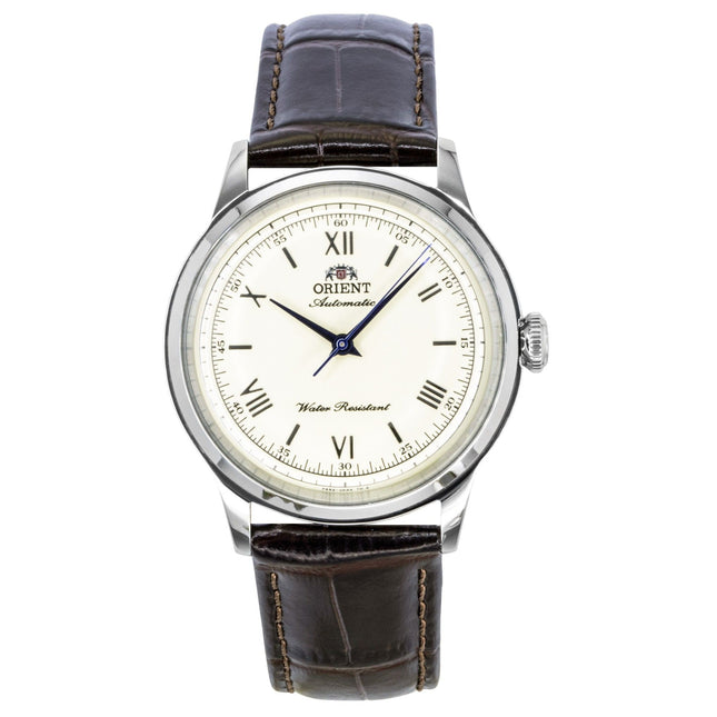 Orient Classic Bambino Leather Strap Ivory Dial Automatic RA-BB0003Y Men's Watch