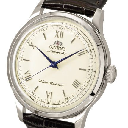 Orient Classic Bambino Leather Strap Ivory Dial Automatic RA-BB0003Y Men's Watch