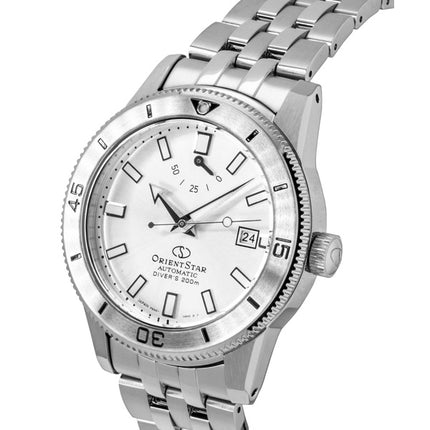 Orient Star 1964 1st Edition Stainless Steel Silver Dial Automatic Diver's RE-AU0502S 200M Men's Watch