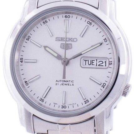 Refurbished Seiko 5 White Dial Automatic SNKL75K1 Men's Watch