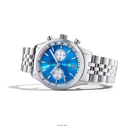 Ratio Street Racer Chronograph RTC018 200M Sunray Blue Reverse Panda Dial Limited Edition Watch