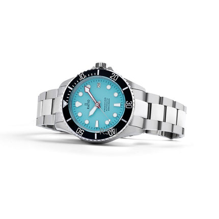 Ratio FreeDiver Sapphire Stainless Steel Ice Blue Dial Automatic RTF042 200M Men's Watch