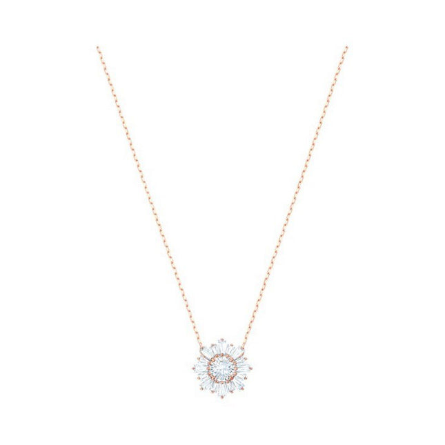 Swarovski Idyllia Rose Gold Tone Plated And Zirconia Pendant 5451376 For Women