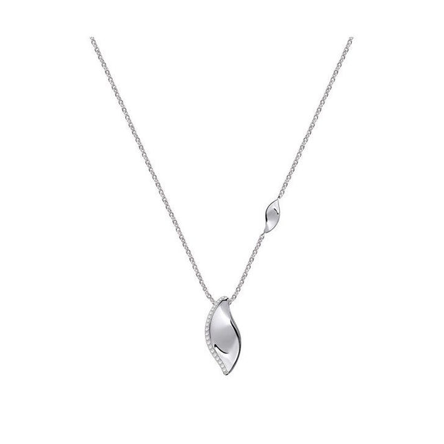 Morellato Foglia 925 Silver Necklace SAKH34 For Women
