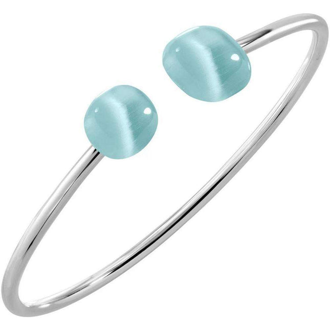 Morellato Gemma Sterling Silver Cuff SAKK82 Womens Bracelet