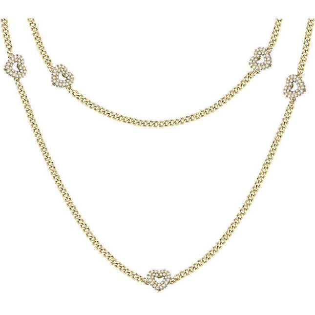 Morellato Incontri Gold Tone Stainless Steel SAUQ03 Womens Necklace
