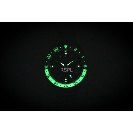 Grand Seiko Sport GMT Stainless Steel Black Dial Automatic SBGE277G 100M Men's Watch