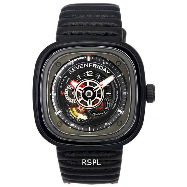 Sevenfriday P-Series Automatic Power Reserve P3C06 SF-P3C-06 Men's Watch