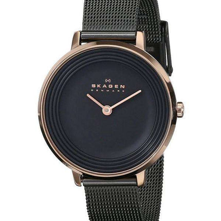 Skagen Ditte Quartz Grey Dial Mesh Bracelet SKW2277 Women's Watch