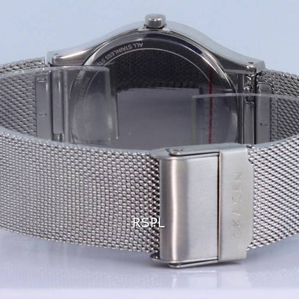 Skagen Sol Stainless Steel Mesh Ocean Blue Dial Solar Powered SKW3024 Womens Watch