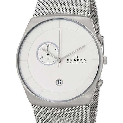 Skagen Havene Chronograph Quartz Silver Dial SKW6071 Men's Watch