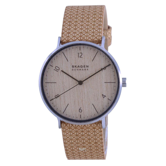 Skagen Aaren Naturals Limited Edition Wood Veneer Strap Quartz SKW6746 Mens Watch