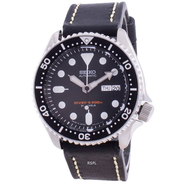 Seiko Automatic Diver's Black Dial SKX007J1-var-LS16 200M Men's Watch