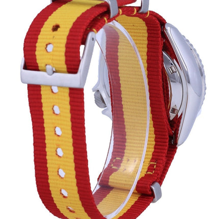 Seiko Automatic Divers Japan Made Polyester SKX007J1-var-NATO29 200M Mens Watch