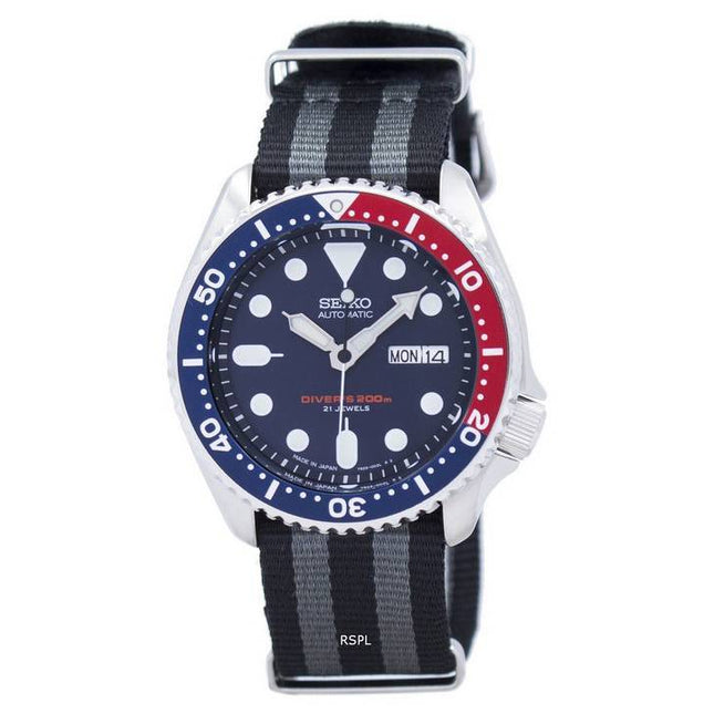 Seiko Automatic Diver's NATO Strap 200M SKX009J1-NATO1 Men's Watch