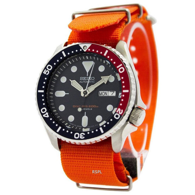 Seiko Automatic Diver's 200M NATO Strap SKX009J1-NATO7 Men's Watch